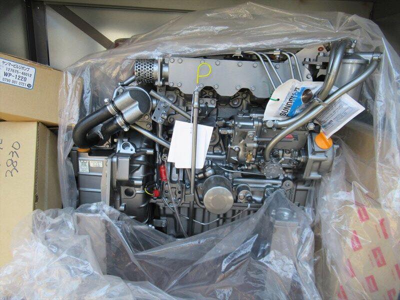 ĐỘNG CƠ MÁY THỦY YANMAR 4JHYE 35HP 3500RPM